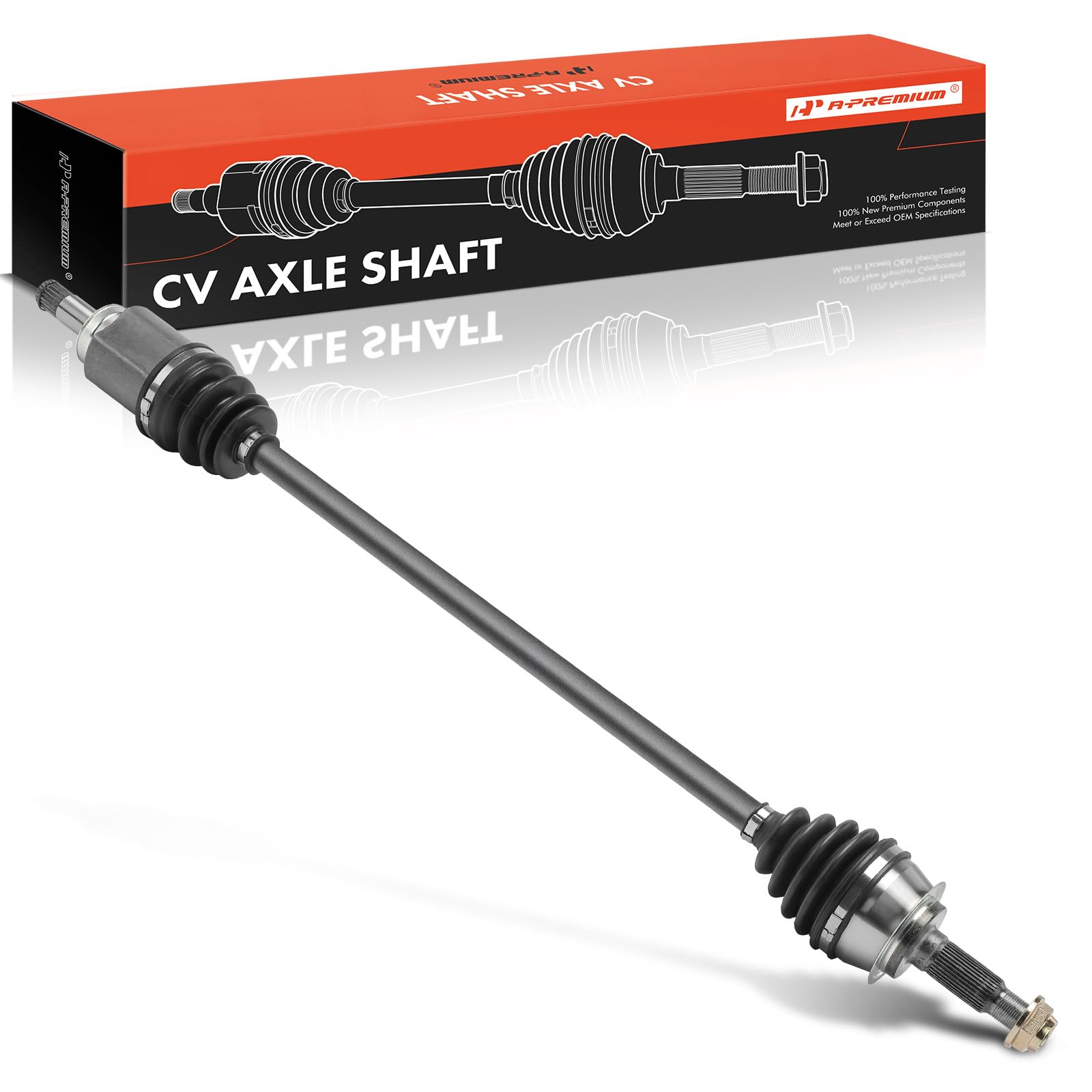 A-Premium Front Right Passenger Side CV Axle Shaft Assembly Compatible with Chevrolet Cruze 2016-2019, 1.4L, Automatic Transmission