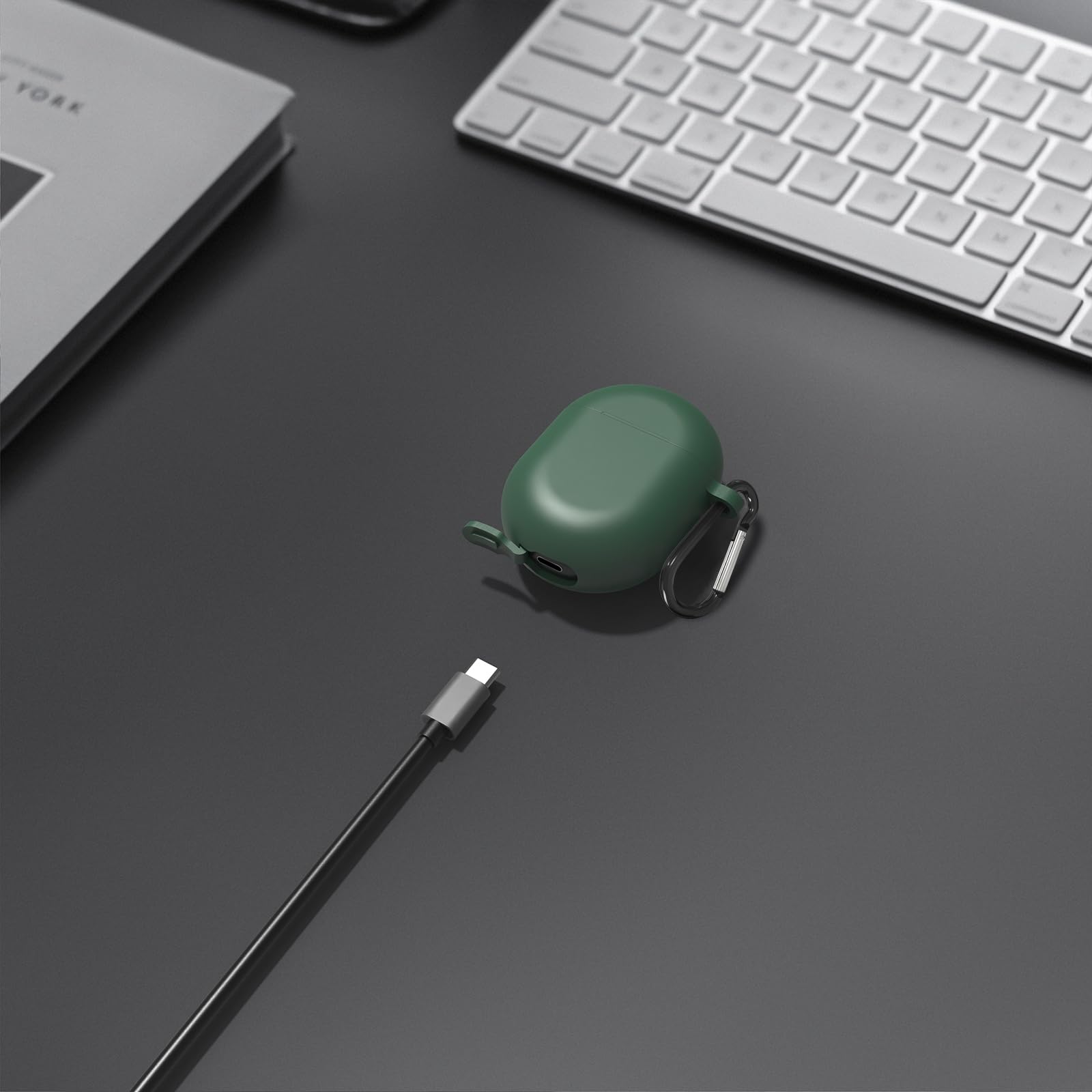 Geekria Silicone Case Cover Compatible with Google Pixel Buds Pro True Wireless Earbuds, Earphones Skin Cover - Image 4