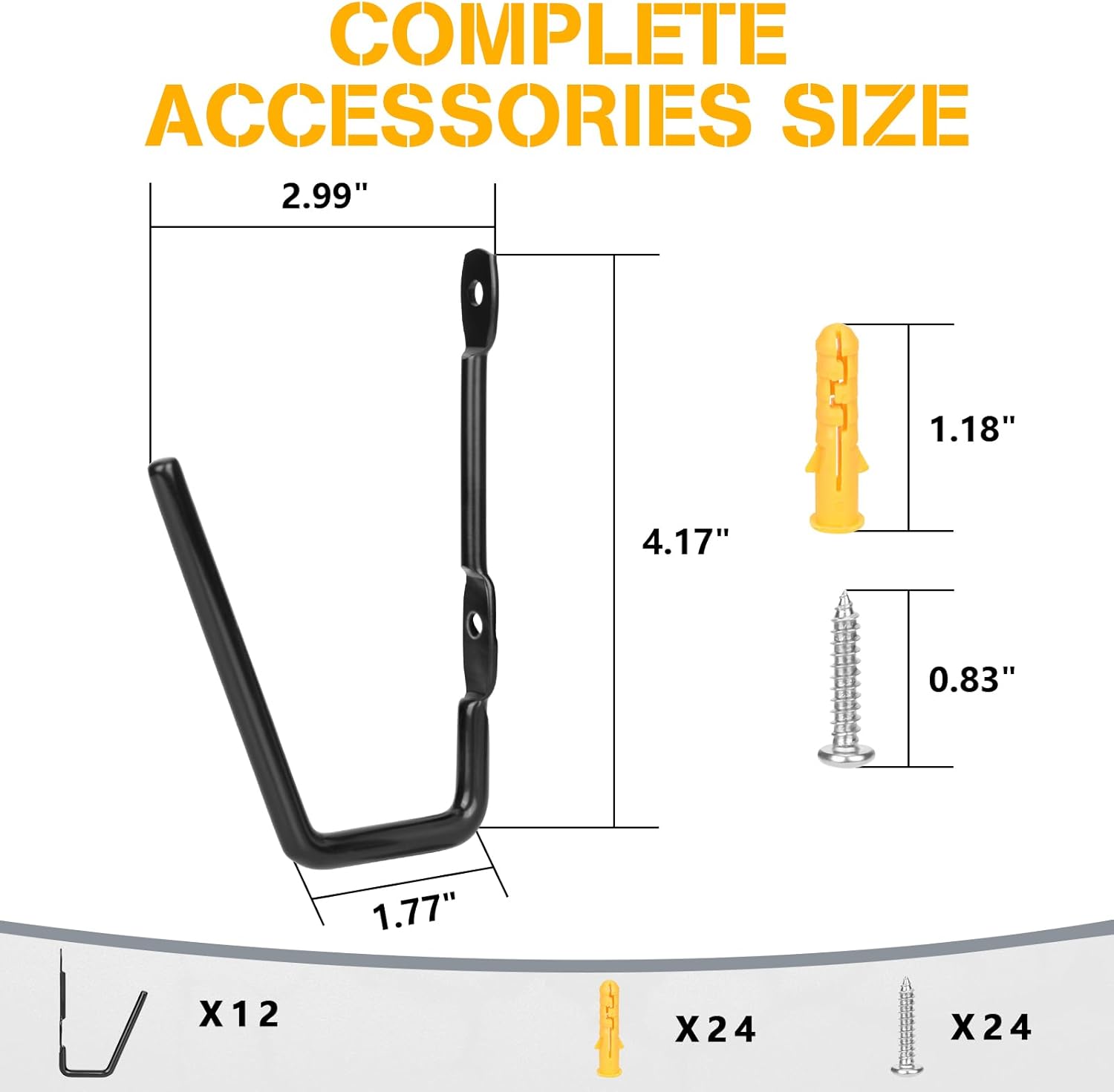 Adoreal Pistol Wall Mount, Handgun Rack Hooks for Wall, Anti-Scratch Coating Handgun Hanger Pistol Organizer for Display, Gifts for Hunters