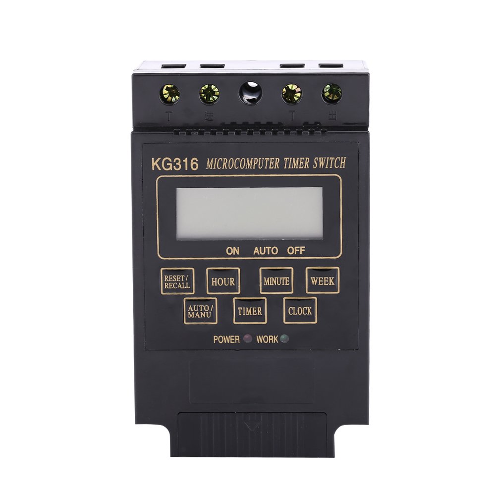 Walfront KG316T Timer Switch Timer Controller LCD Display