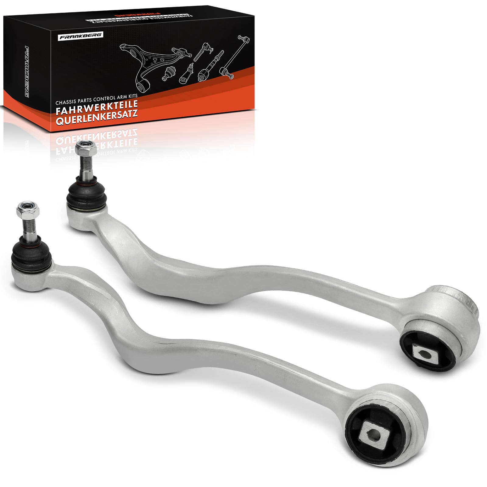 Frankberg 2 brazos de control superiores delanteros para suspensión de | Al frente, arriba, 31121092023; Compatible con: Serie 5 E39, Serie 5 Touring E39, Z8 R.o.a.d.s.t.e.r E52