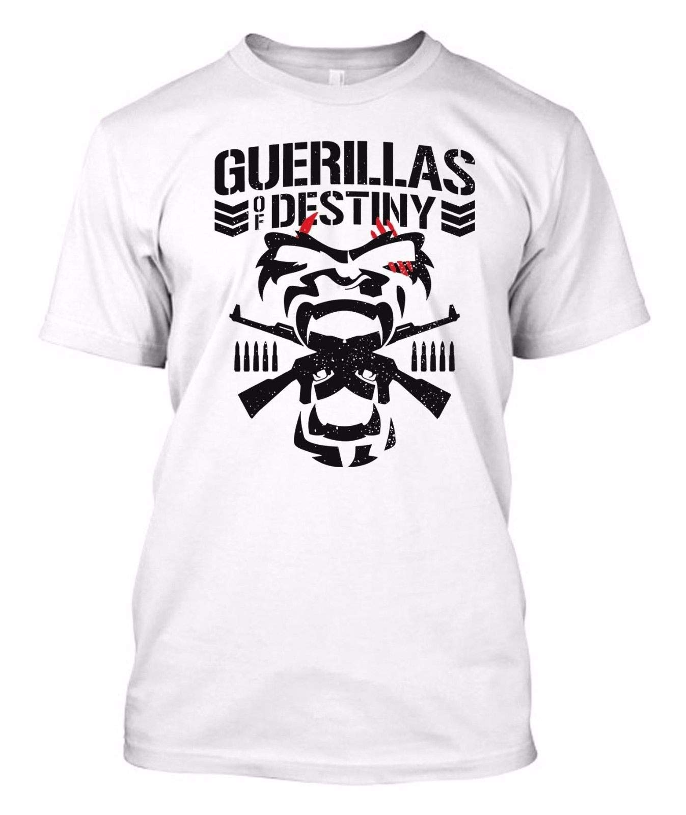 POPOFashion Men New Japan Pro Bullet Club Guerillas of Destiny - Custom Men's T-Shirt Tee White
