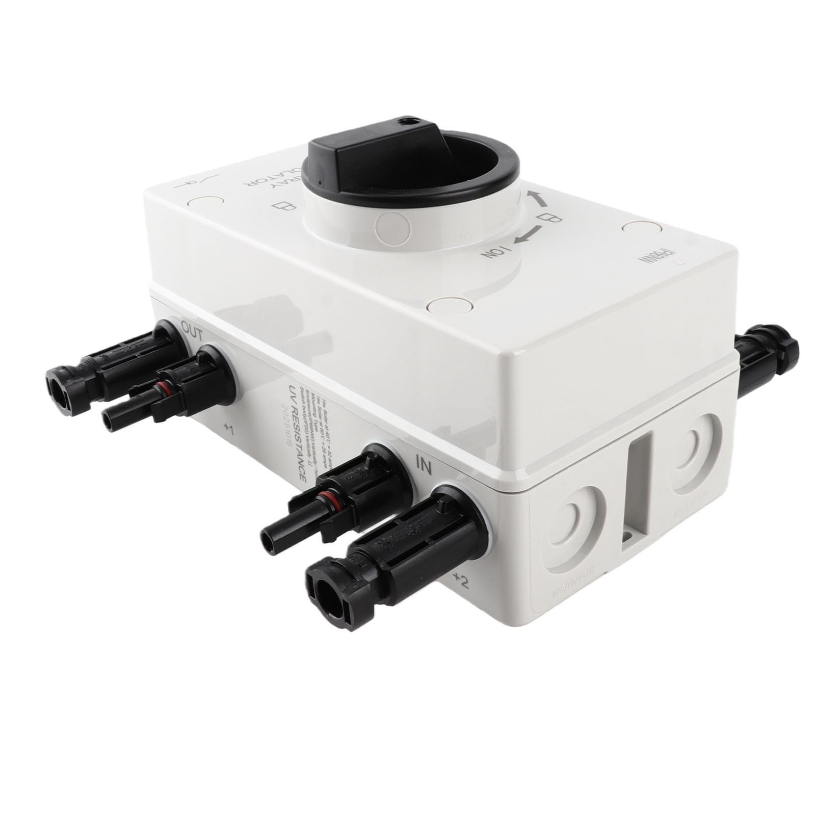 CCYLEZ Solar Trennschalter IP66 Wasserdicht 32A, DC Lasttrennschalter, für