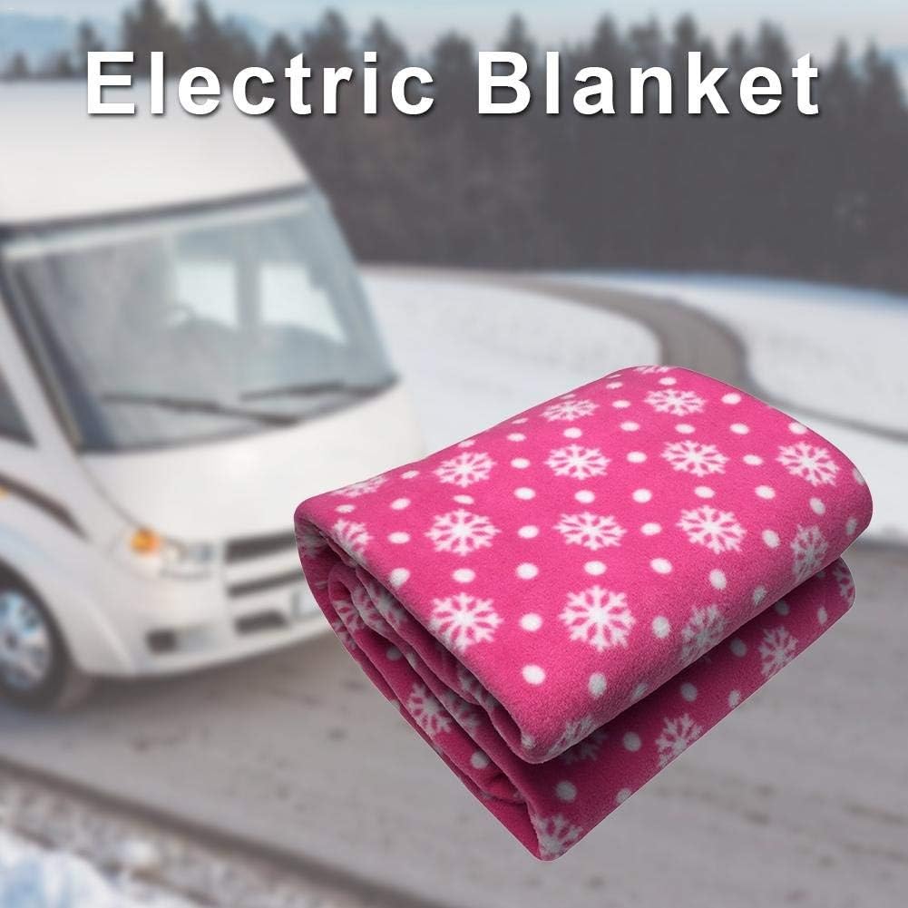 ZJHDX 12V車の暖房の毛布の格子の省エネの暖かい秋と冬の車の電動毛布のための寒い気象。