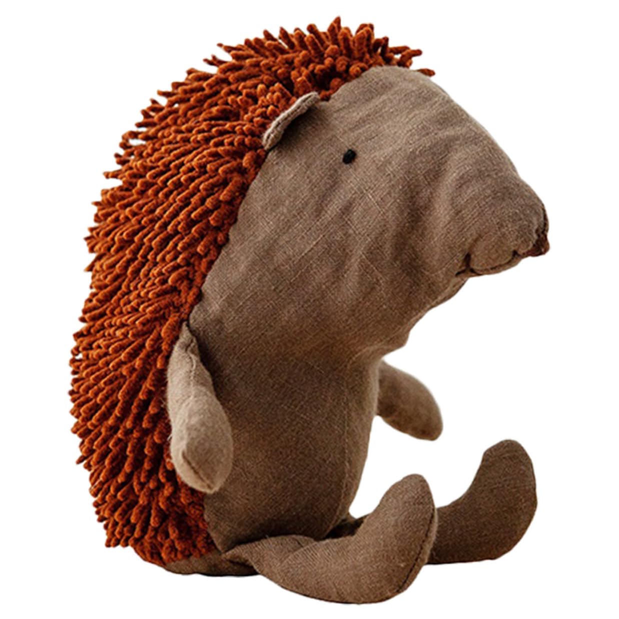 Realistic Hedgehog Plush Cartoon Animal Doll for Birthday Soft Stuffed Hedgehog Home Decoration