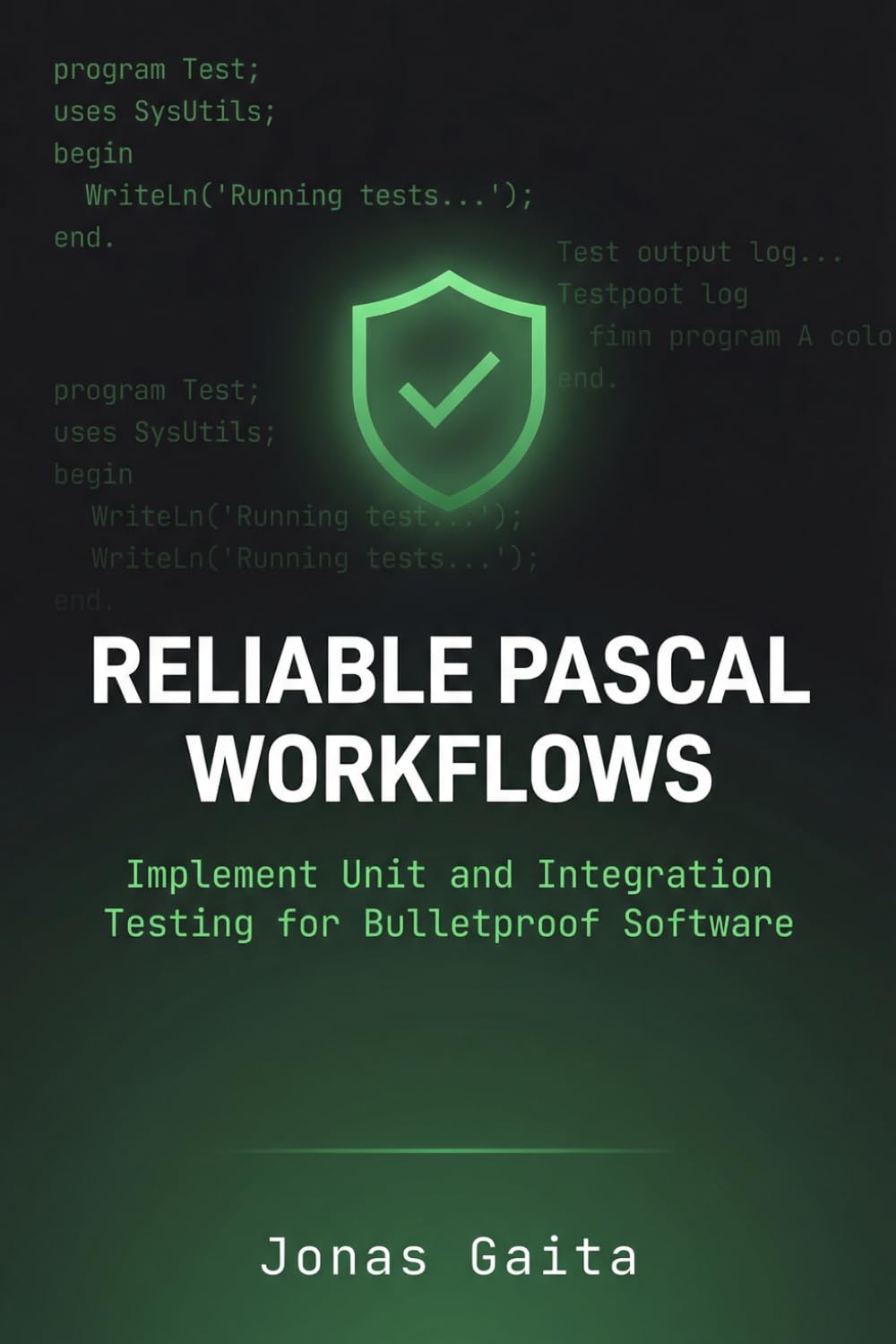 Reliable Pascal Workflows: Implement Unit and Integration Testing for Bulletproof Software (Writing Maintainable Pascal)