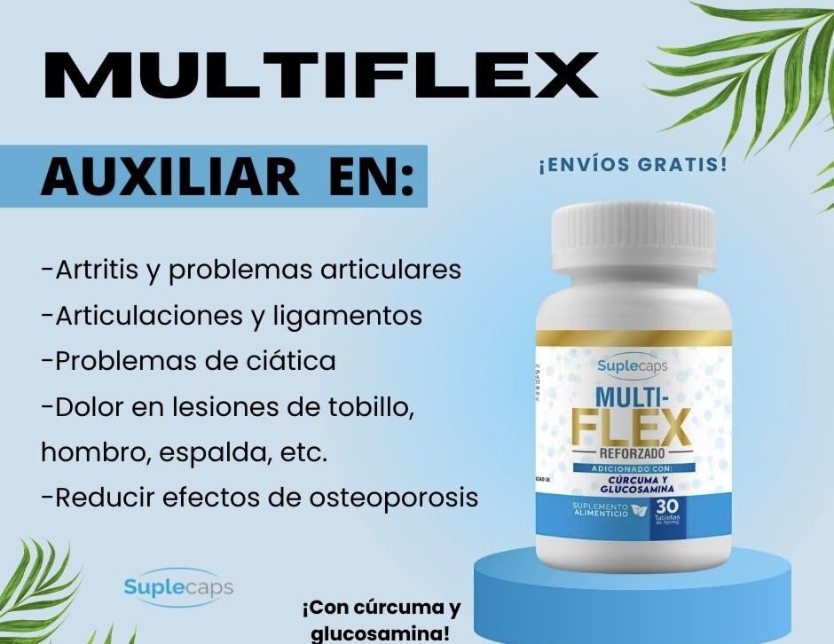 Vitamínicos, gnc triflex Marca Centro Botanico Azteca (2)