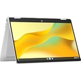 HP Chromebook x360 14b-cd0035cl 14 Inch FHD IPS 2 in 1 Touchscreen Laptop Convertible Intel Processor N200 8GB LPDDR5 RAM 128GB UFS Intel UHD Graphics 720p Webcam Backlit ChromeOS &lpar;Renewed&rpar;