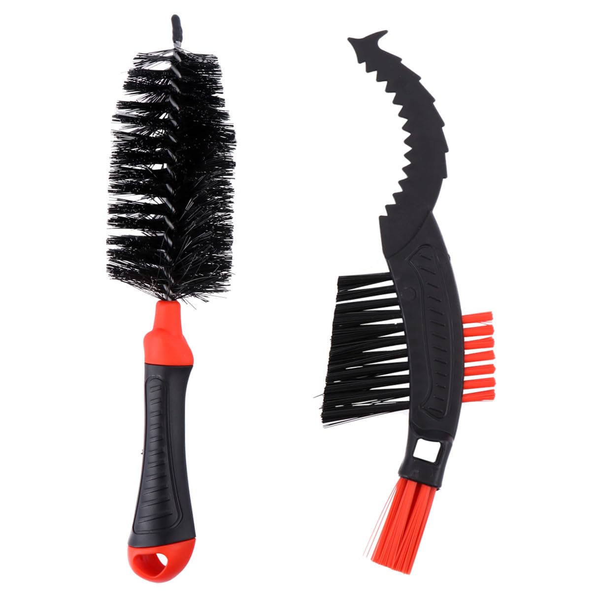 BESTonZON 3 Set Spazzole Per Pulizia Bici Utensili Per Manutenzione Resistente Con Pulitore Per Rimuovere Sporco E Grasso 2 Pezzi*3