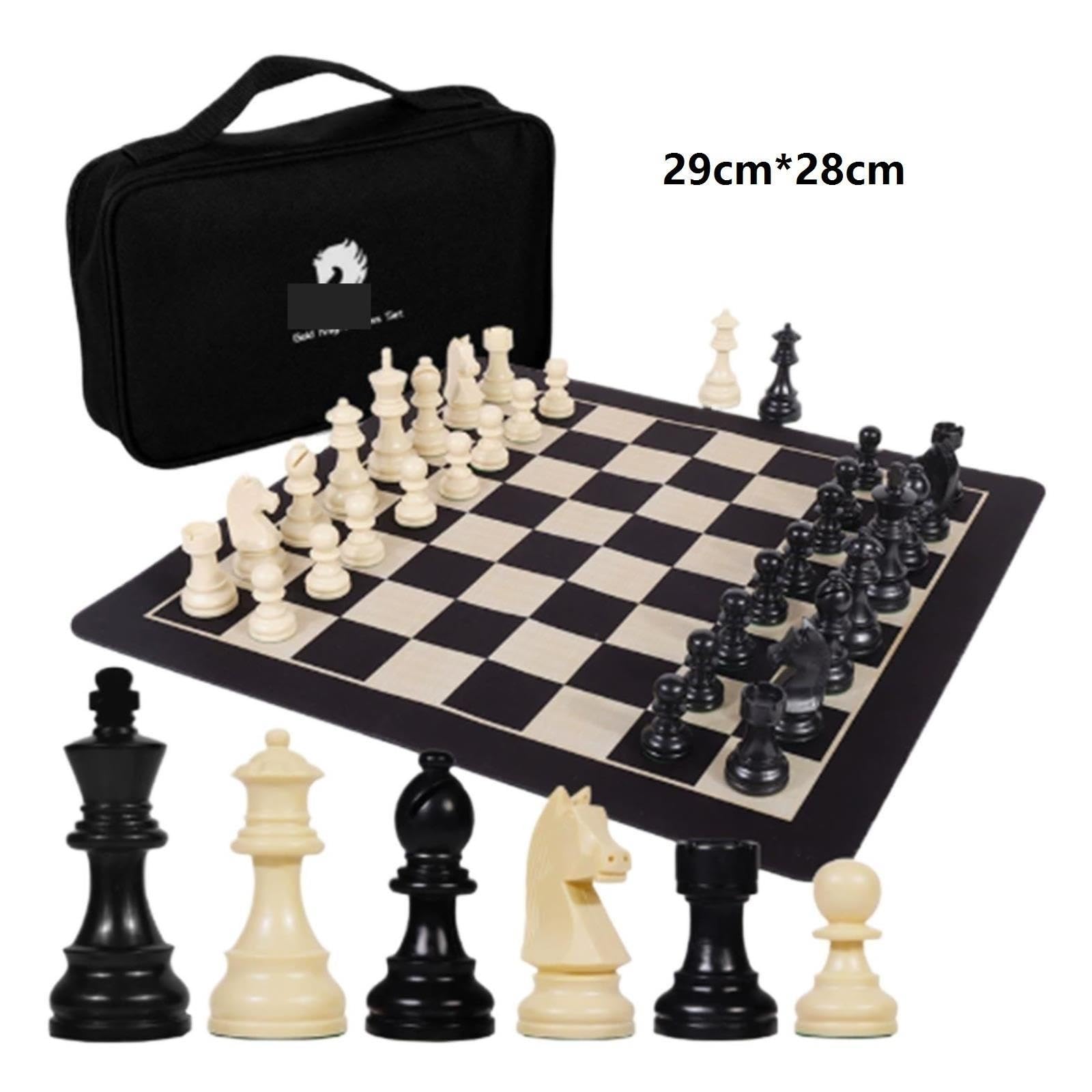 Jeu d'échecs Échiquier Pliable en Silicone échecs