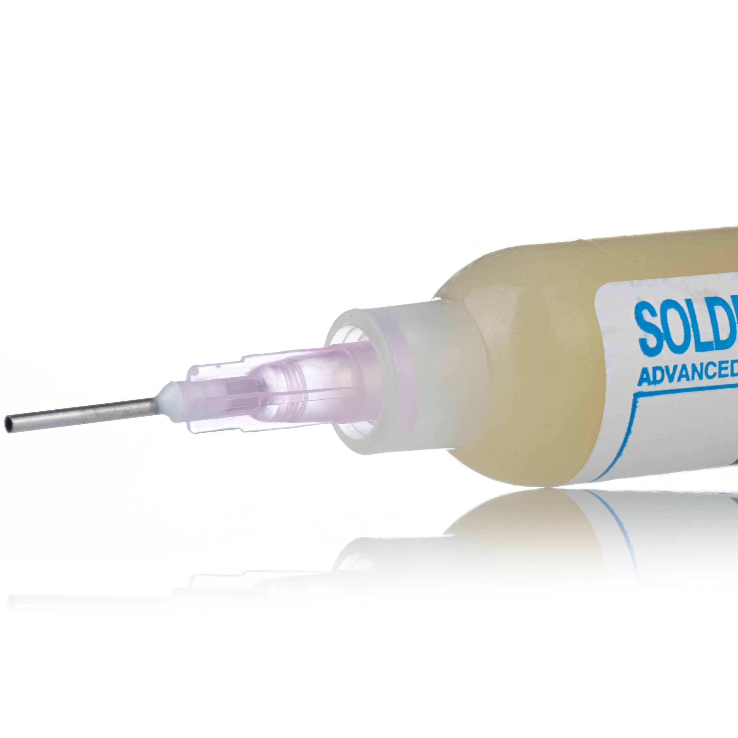 Set Flux RMA-223 con Stantuffo e Ago – Pasta Saldante No Clean 10cc | Ø Ago 1,025 mm | Elettronica di Precisione | Accessorio per Saldatura Professionale