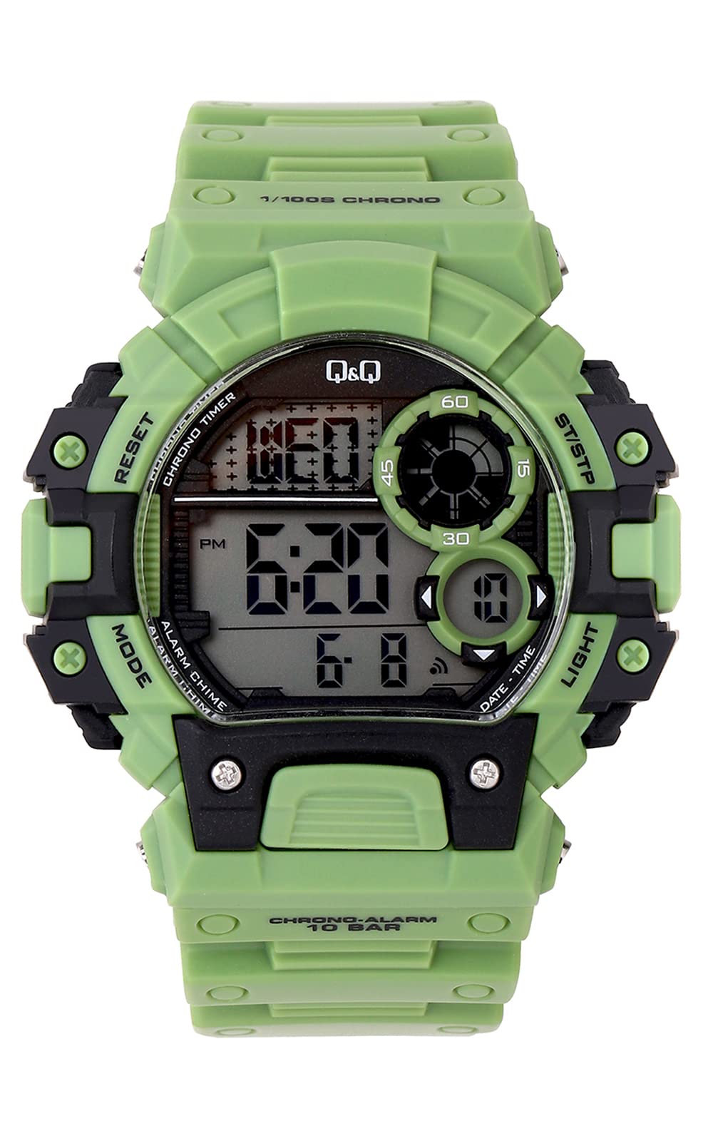 Q&Q Quartz Digital Black Dial Unisex-Adult Polyurethane Watch-M144J013Y (B07Y4SF6MW) Amazon Price History, Amazon Price Tracker