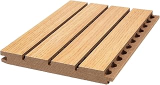 VICASKY Painéis Acústicos Painéis De Absorção De Som De Madeira Painel De Parede De Estúdio Painel De Parede Pirâmide Painéis Acústicos Densos Painéis Acústicos De Parede Placa De