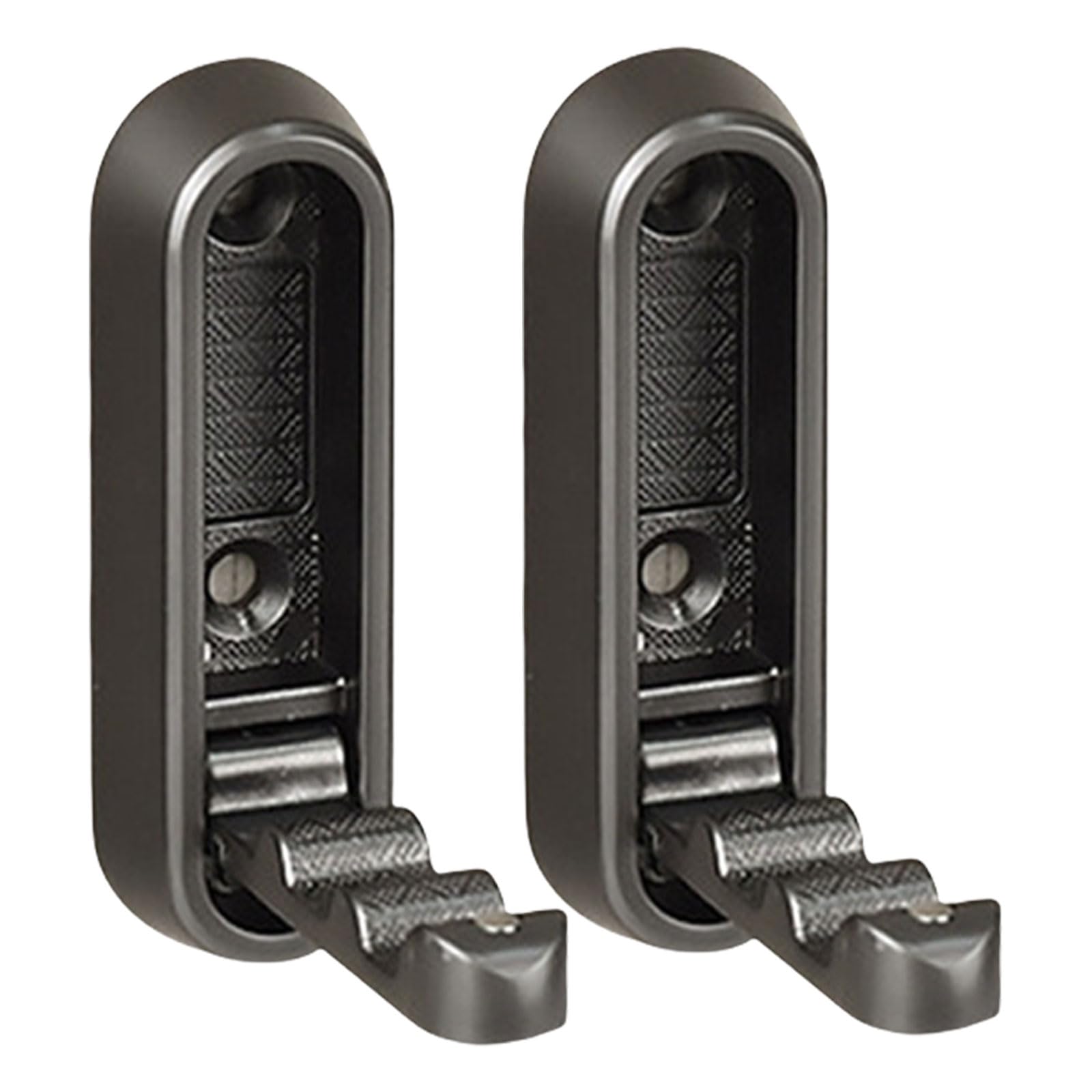 Ywluuoo Pearl Gray Foldable Wall Hangers Hanging Solution Contemporary Wall Hook Elegant Mounted Hook 2Pcs For Bathrooms & Kitchens Heavy Duty Coat Hangers