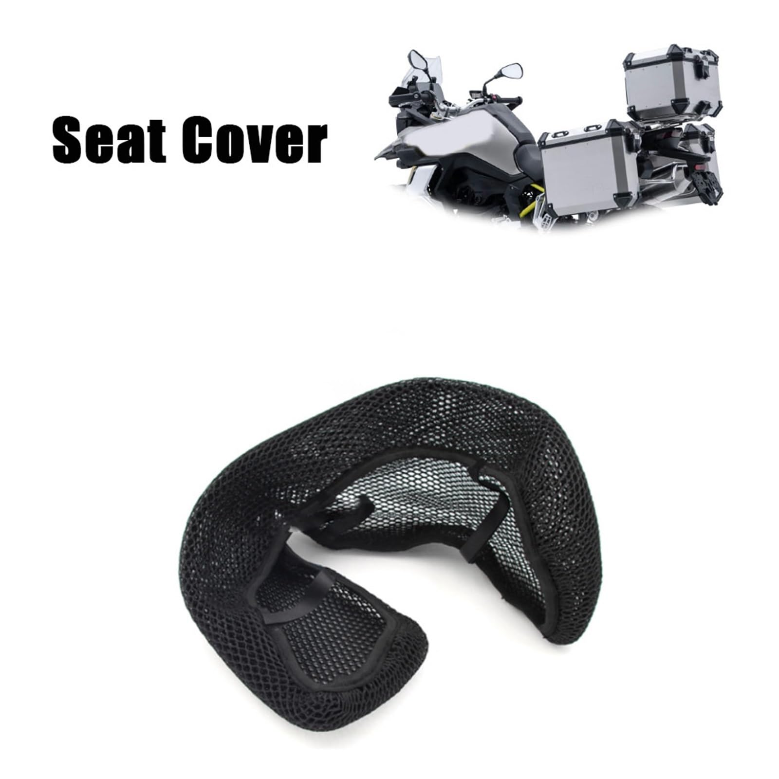 Per Loncin Per VOGE Valico DS900X Moto Coprisedili Isolati Termicamente Accessori 3D Maglia A Nido D'ape Proteggi Cuscini Nylon