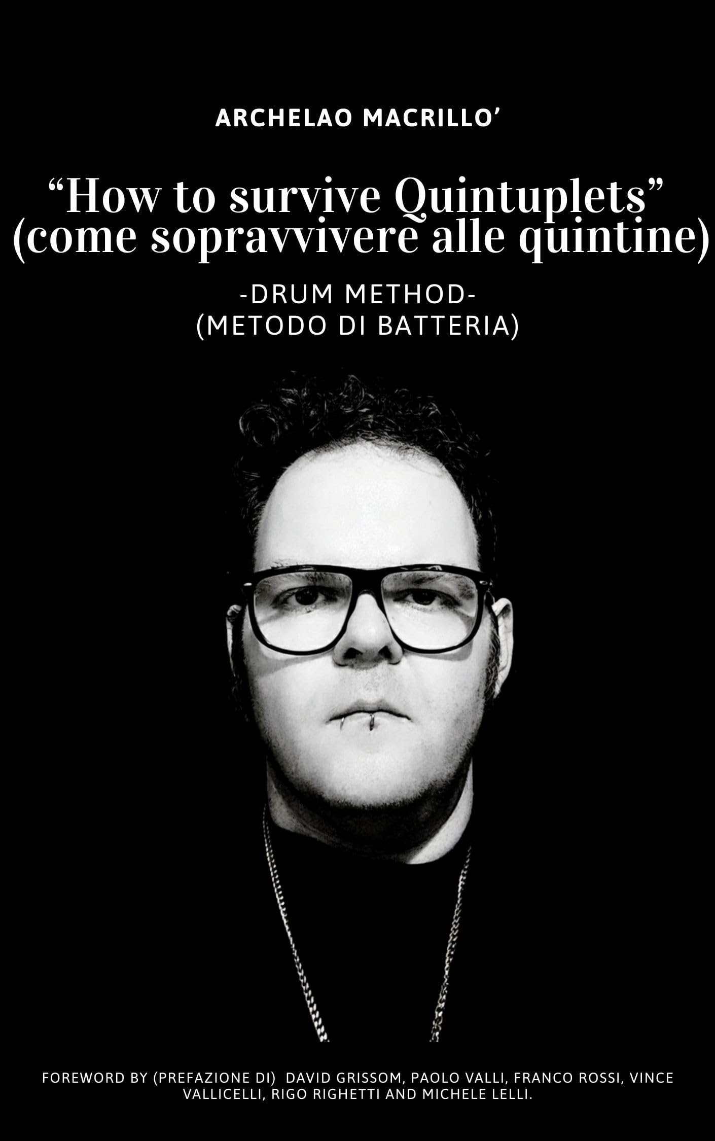Méthode de batterie quintuplets livre d'apprentissage du rythme