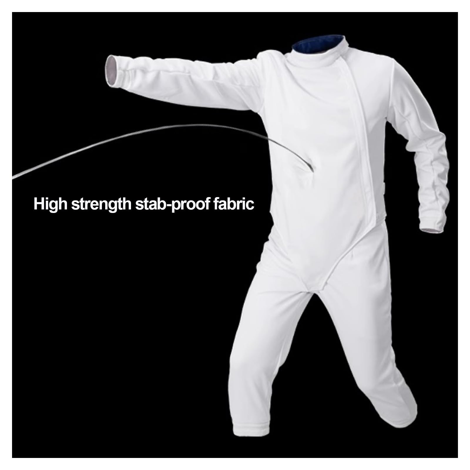 3-teilige Fechtuniform, 350N, Fechtweste, Hose, Jacke, Fechtausrüstung, für Rechtshänder(38#)