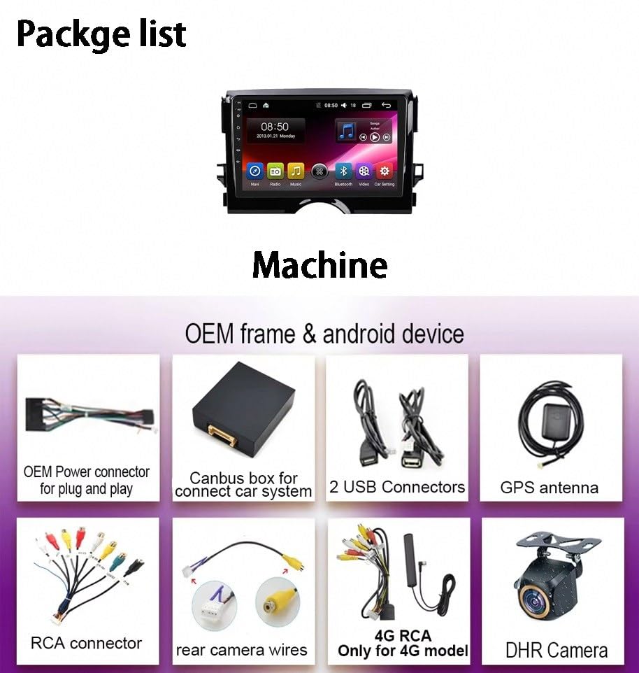Reproductor de coche para VW Touran 2003-2010 con Carplay, Android Auto y GPS 6