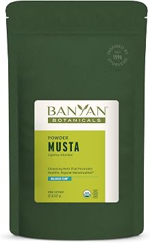 Banyan Botanicals Musta Powder Organic Cyperus Rotundus Natural Ayurvedic Herbal Menstruation Supplement Liver Health Supplement and Digestion Aid* 12 lb. Non-GMO Sustainably Sourced Vegan