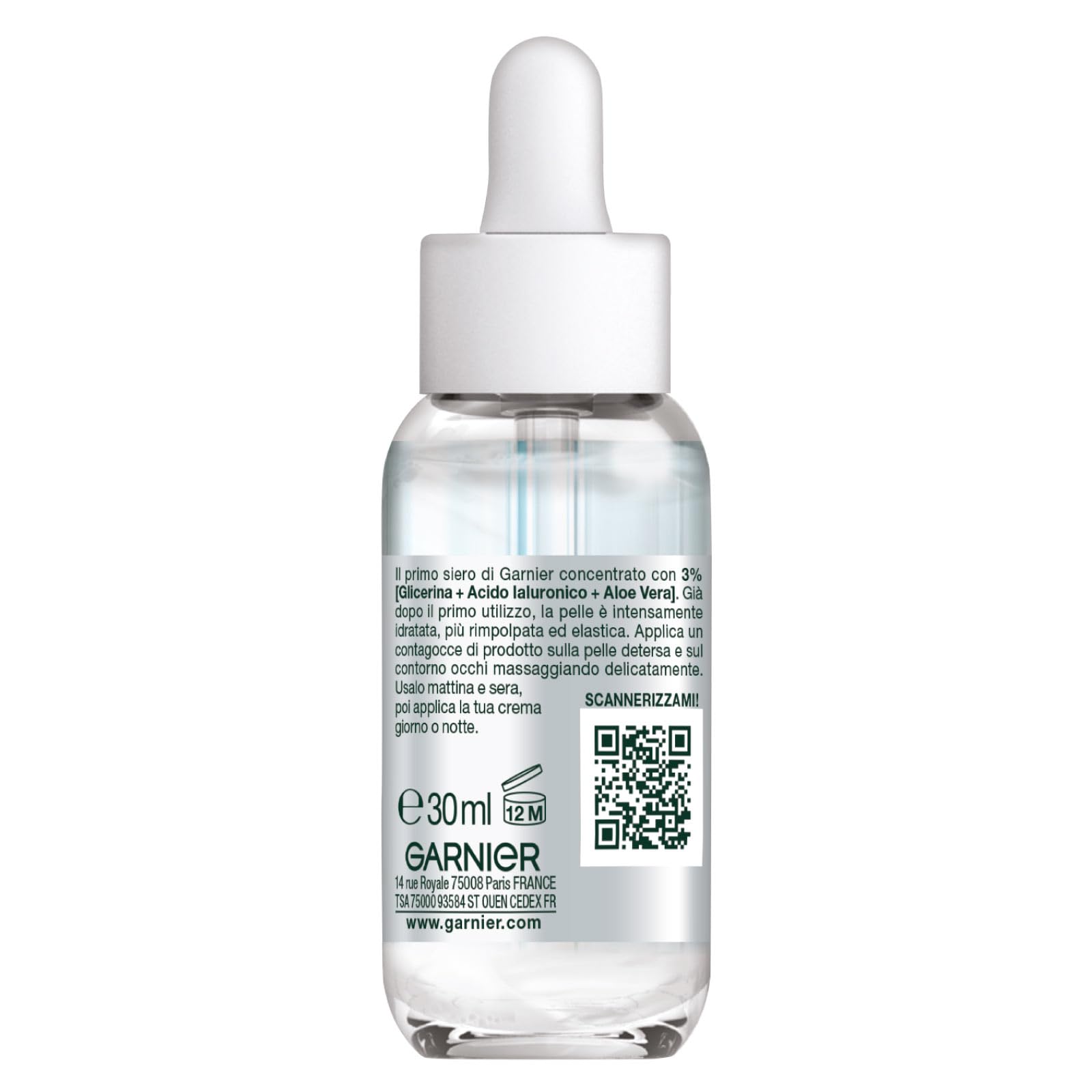 Garnier Anti-Blemish Face Serum Vitamin C+ with Niacinamide Salicylic Acid and Melasyl 30ml + Hyaluronic Aloe Plumping Face Serum with Glycerin Hyaluronic Acid and Moisturizing Aloe Vera 30ml - Image 3