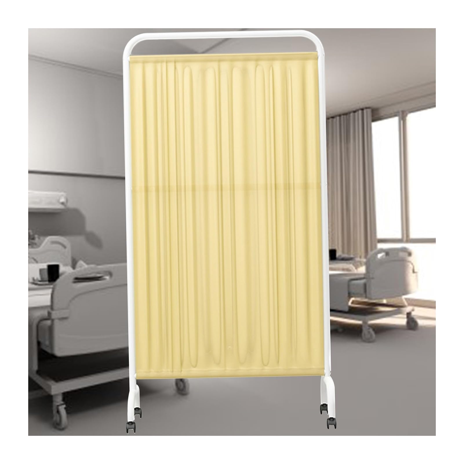 Paravent médical protection murale séparateur intérieur pliable 180x90