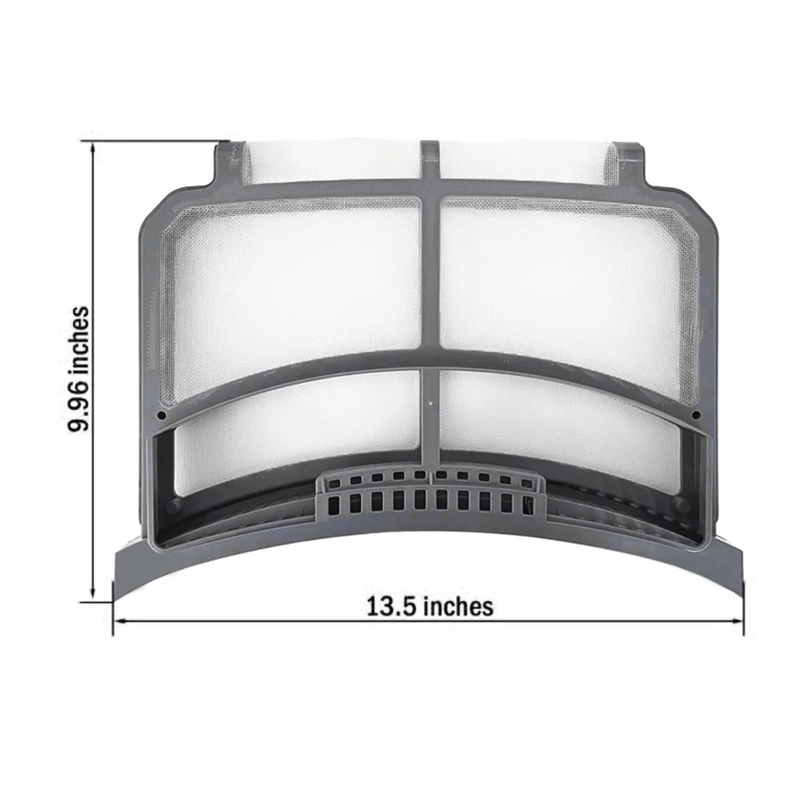 Filtro De Pelusa For Secadora (repuesto WE16X32537, 35 X 28 X 6 Cm)