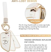 Vista 6 de 1797 Funda para llavero compatible con BMW Bling Keychain X3 X5 X1 X2 X4 X6 2 3 4 5 7 Series M3 M4 M5 M8 Z4 Accesorios Funda para Control Remoto