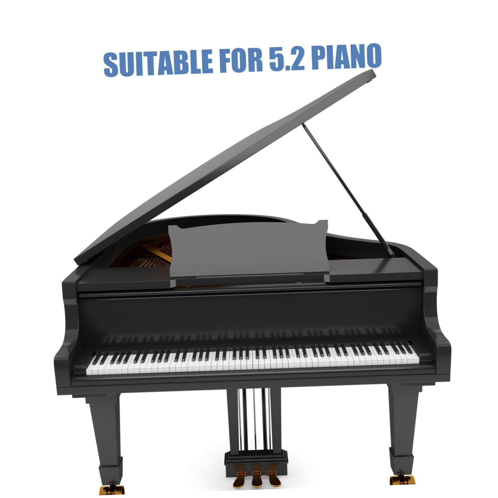 Toyvian 10pezzi Strumenti Professionali Per Riparazione Tasti Pianoforte Accessori Essenziali Per Strumenti Musicali Facile Installazione e Utilizzo Per Pianisti