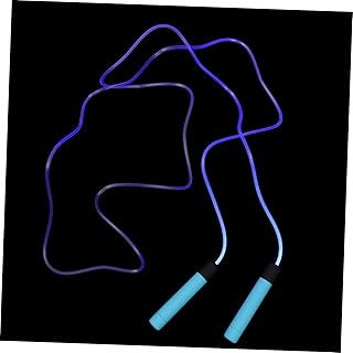 INOOMP 1pc Luminous Skipping Rope skipping rope for kids kid jump rope light up jump rope luminous jump rope Jump Ropes for Night Fun Glowing Jumping Rope LED exercise rope Gift student