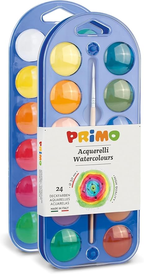 Palette aquarelle enfants PRIMO