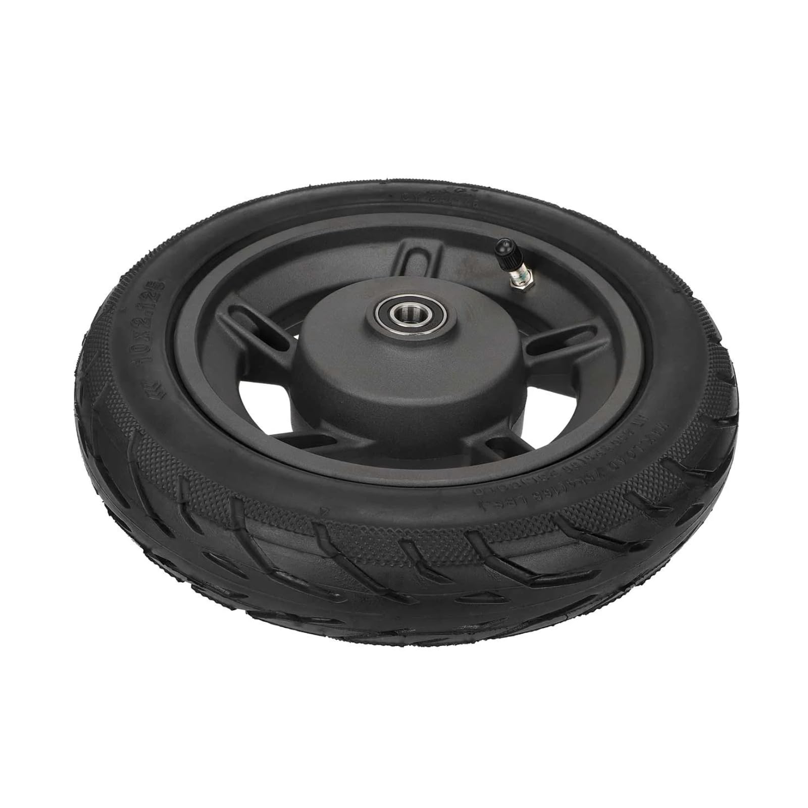 Vorderrad Komplettset 10 Zoll (10x2.125) für Xiaomi 4 Lite (2nd Gen) Luftreifen mit Felge (1 Stück)