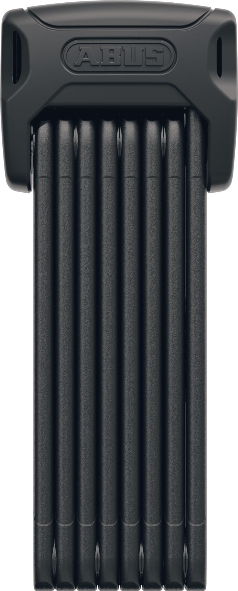 ABUS Zamek składany Bordo 6000K z pokrowcem ST - zamek rowerowy z cylindrem XPlus - wysoka ochrona przed manipulacją - poziom bezpieczeństwa 10 - długość 120 cm, czarny