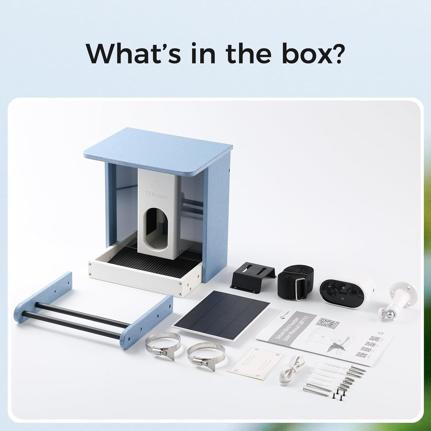 TT Nature HDPE Smart Bird Feeder with Camera, Solar Powered, AI Identifies 10,000+ Birds Species, Auto Capture 2K Videos & Instant Alerts, Ideal Gift for Family and Lover - Image 9