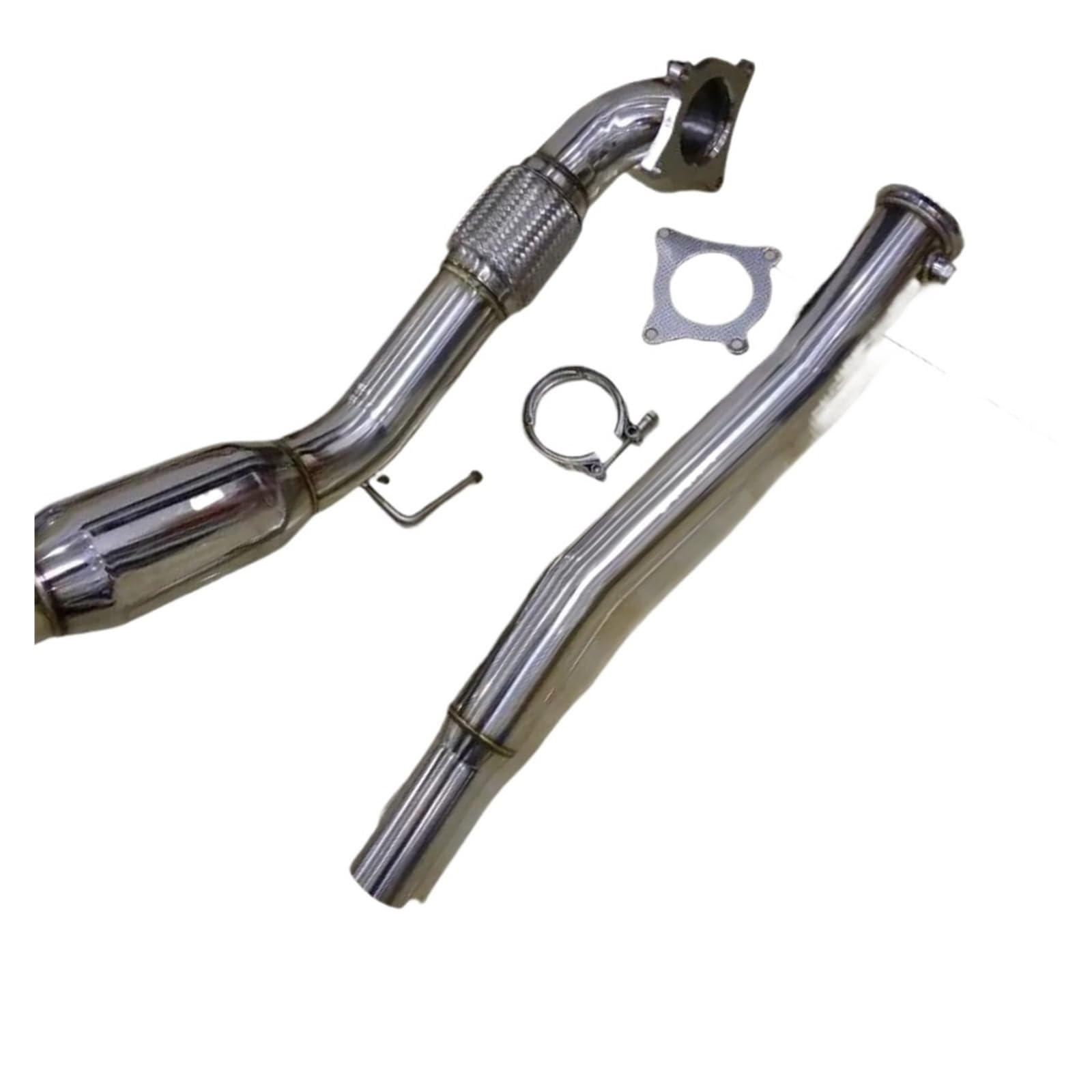 Per TT 8J 2.0 TFSI BWA (2007) – Downpipe Con Catalizzatore Sportivo A 200 Celle Da 3"