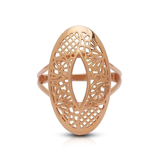18KT (750) Rose Gold Ring For Women-GRINGD21001696