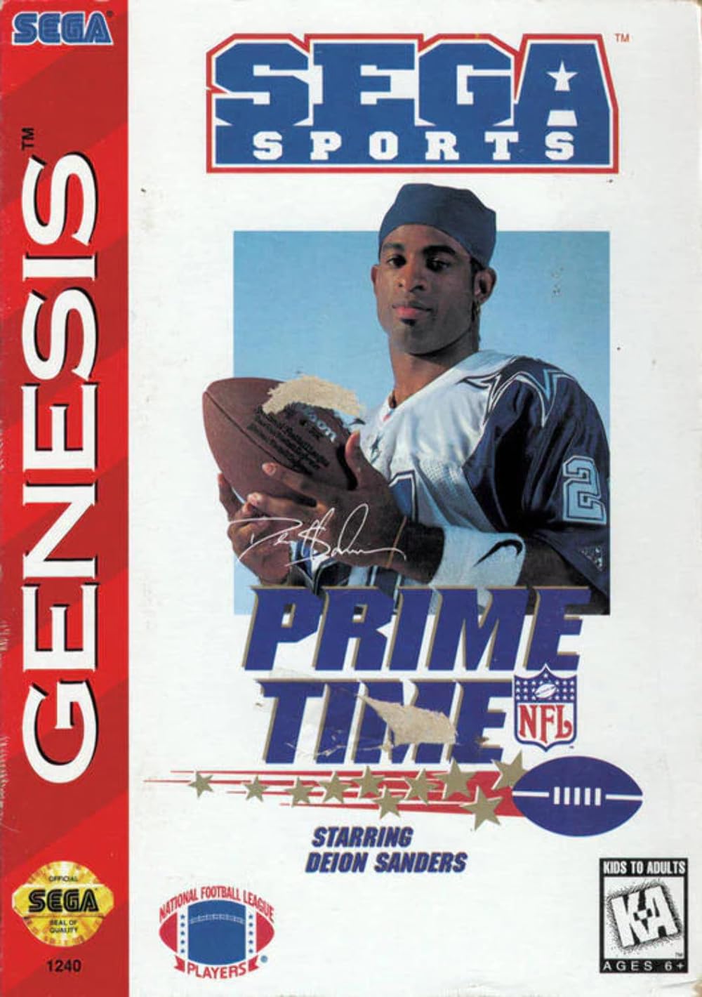 Prime Time NFL - Sega Genesis - Very Good - Used Game