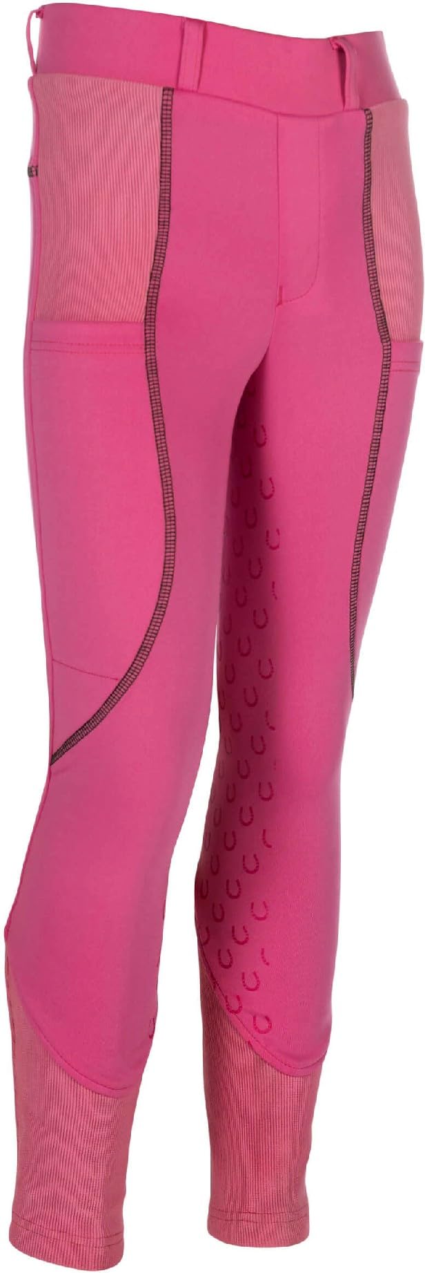HKM Mädchen Leggings Claire Silikon-vollbesatz