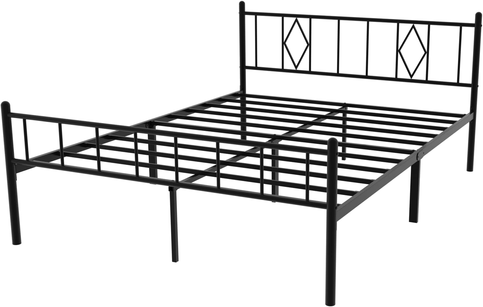 Anyelse King Bed Frame with Headboard and Footboard, 14