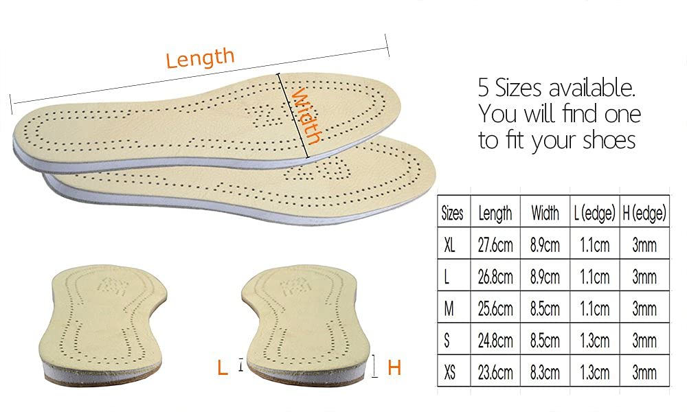 USFOOT® Orthotics Bow Leg Insole (Genu varum), Bow Leg Corrector, Knock