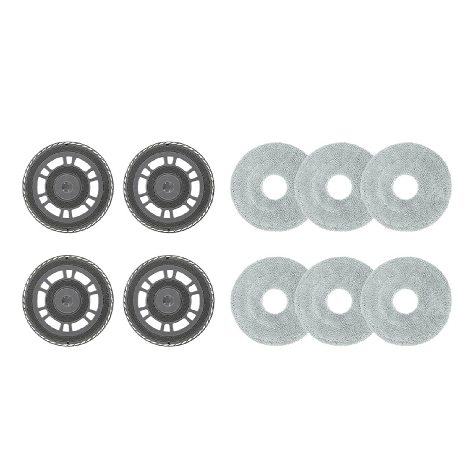 X psblty Mop Mount,Compatible For Dreame,L20 Ultra/X30 Ultra/X40 Ultra/Compatible For Mijia M30S/S30 Pro Ultra，Robot Vacuums Cleaner Accessory Spare Part(10PCS)