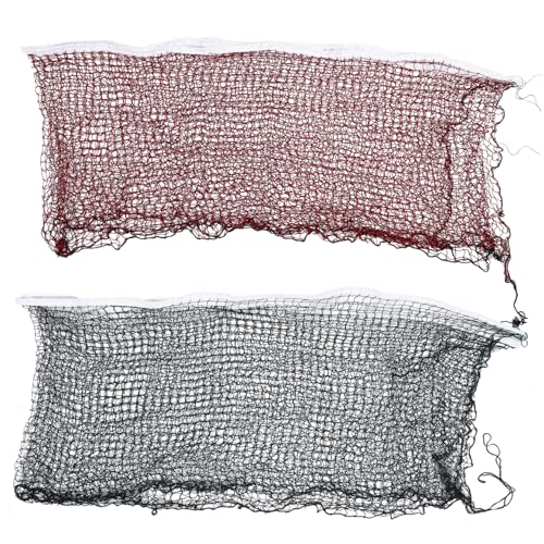 Parliky Portable Badminton Net Set 2-Piece Garden Mesh Replacement for Outdoor/Indoor Play