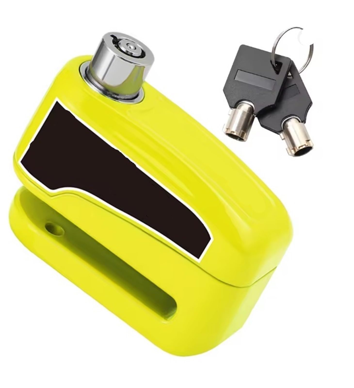 Puayqbvy Green Handlebar Lock Motorcycle Lock Padlock Waterproof Brakelock With Keys Safety Anti-Theft Scooter Wheel Disc Brake Locks