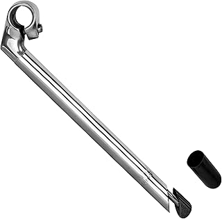 Bike Quill Stem 22.2mm x 300mm Clamp 25.4mm Aluminum Alloy and Steel Gooseneck Shape