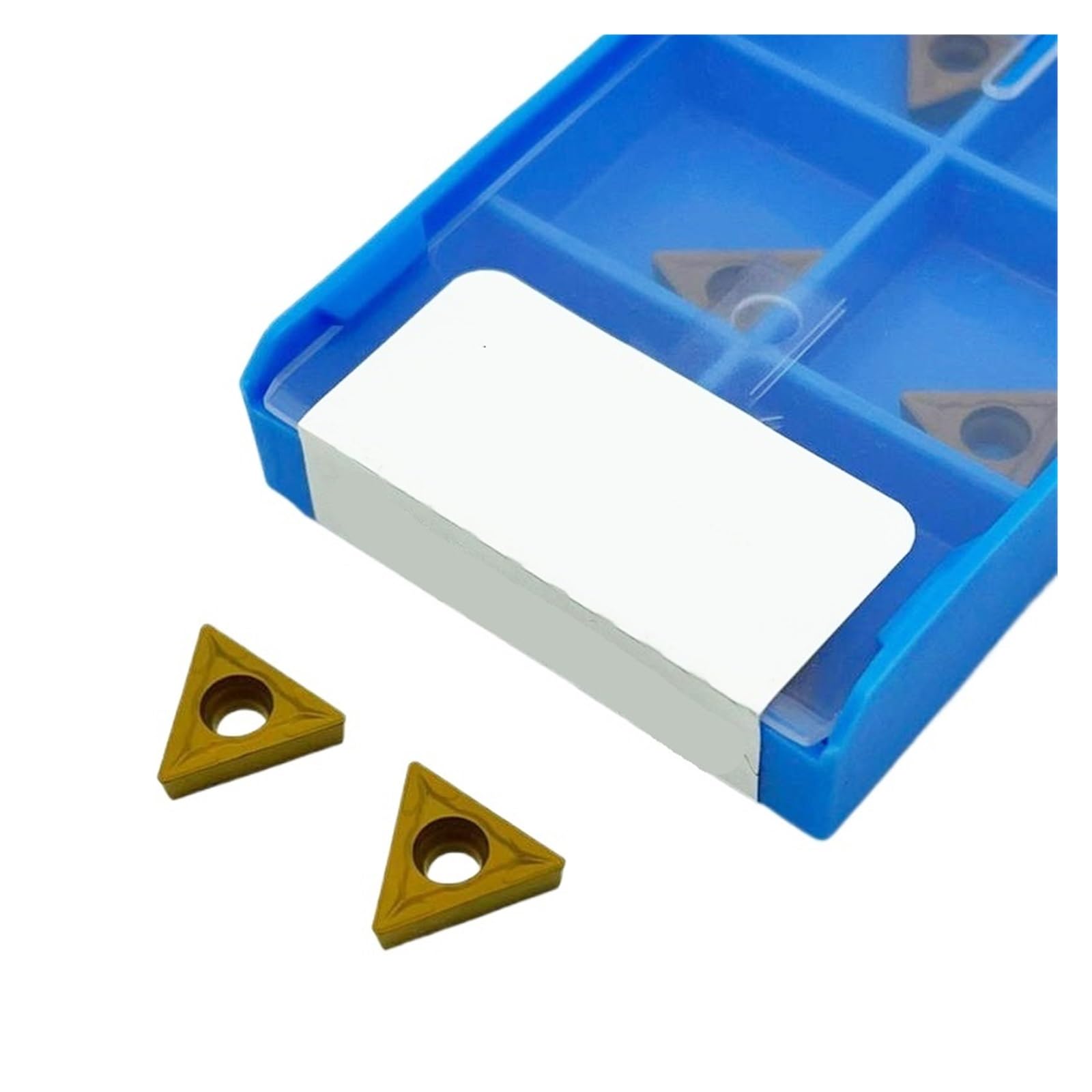 Insert TCMT110204 en carbure LF9018 résistant pour finir les alésages acier