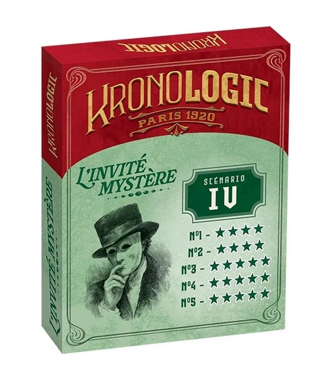 Blumie Shop Extensions Kronologic The Mystery Guest (Paris 1920) and The Valley of Offerings (Cuzco 1450) Board Game for 1 to 4 Players Suitable for Ages 10 and Above - Image 2