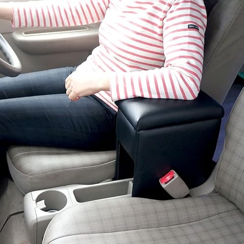 スズキ DA17V エブリイ専用(エブリィバン ※ジョイン/ジョイン ターボを除く)コンソールボックス アームレスト ブラック 新型車(車両型式DA17V)用