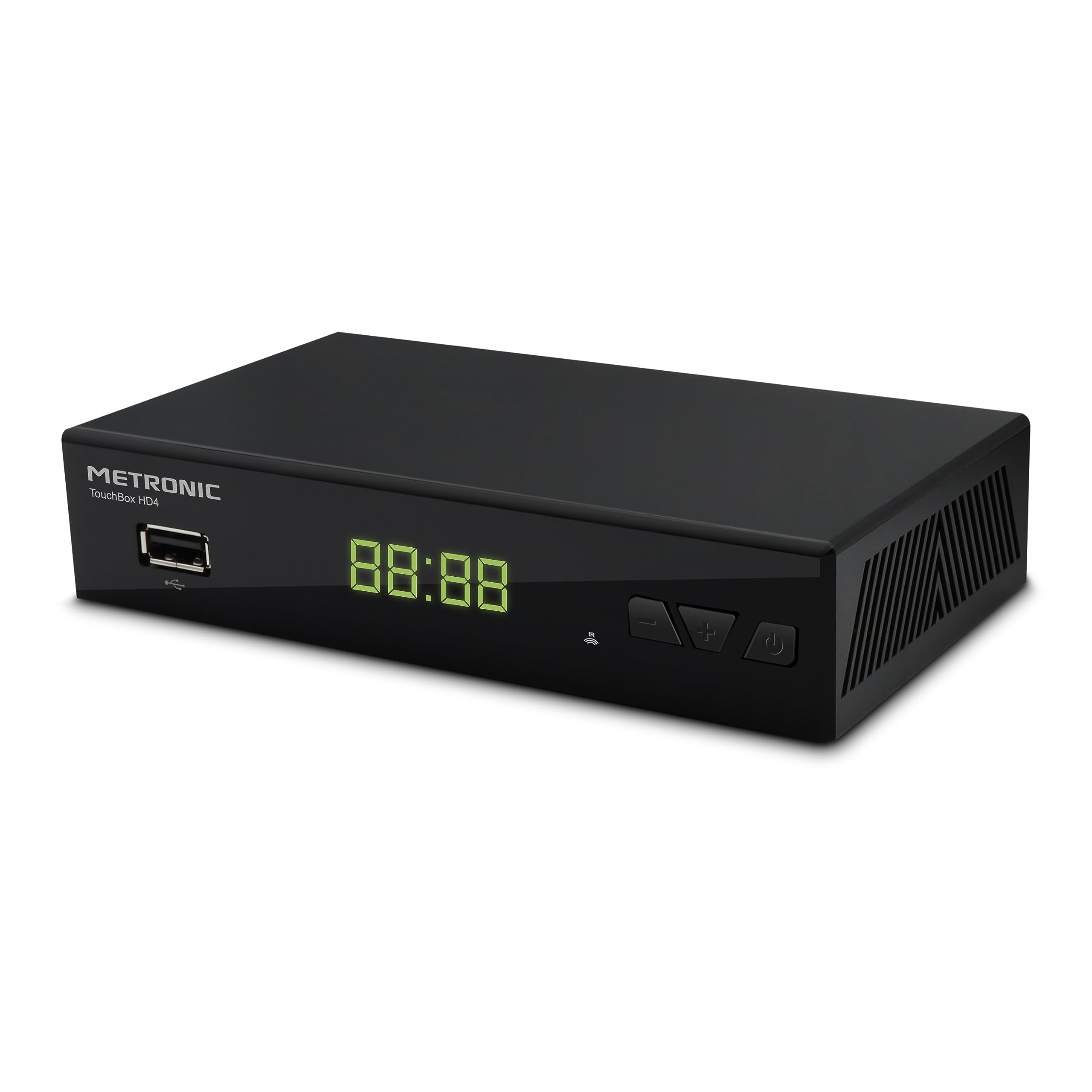 Metronic Décodeur Satellite Numérique TNT HD Touchbox HD4 / chaînes HD gratuites et l’Ensemble des chaînes étrangères gratuites/HDMI Démodulateur, Récepteur, Boitier, Tuner, Enregistreur TV - 441376