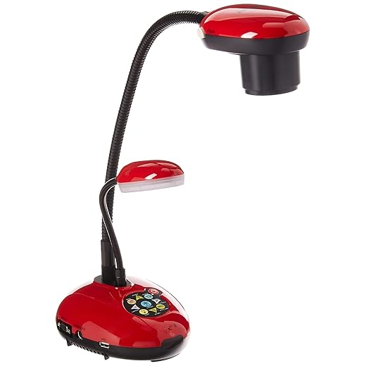 Lumens DC193 Portable Document Camera, 1/3 CMOS Color Image Sensor, Full HD 1080p Output Resolution with 30fps, 20 Times Variable Zoom Ratio, Shooting Area Max. 15.7" x 11.8"