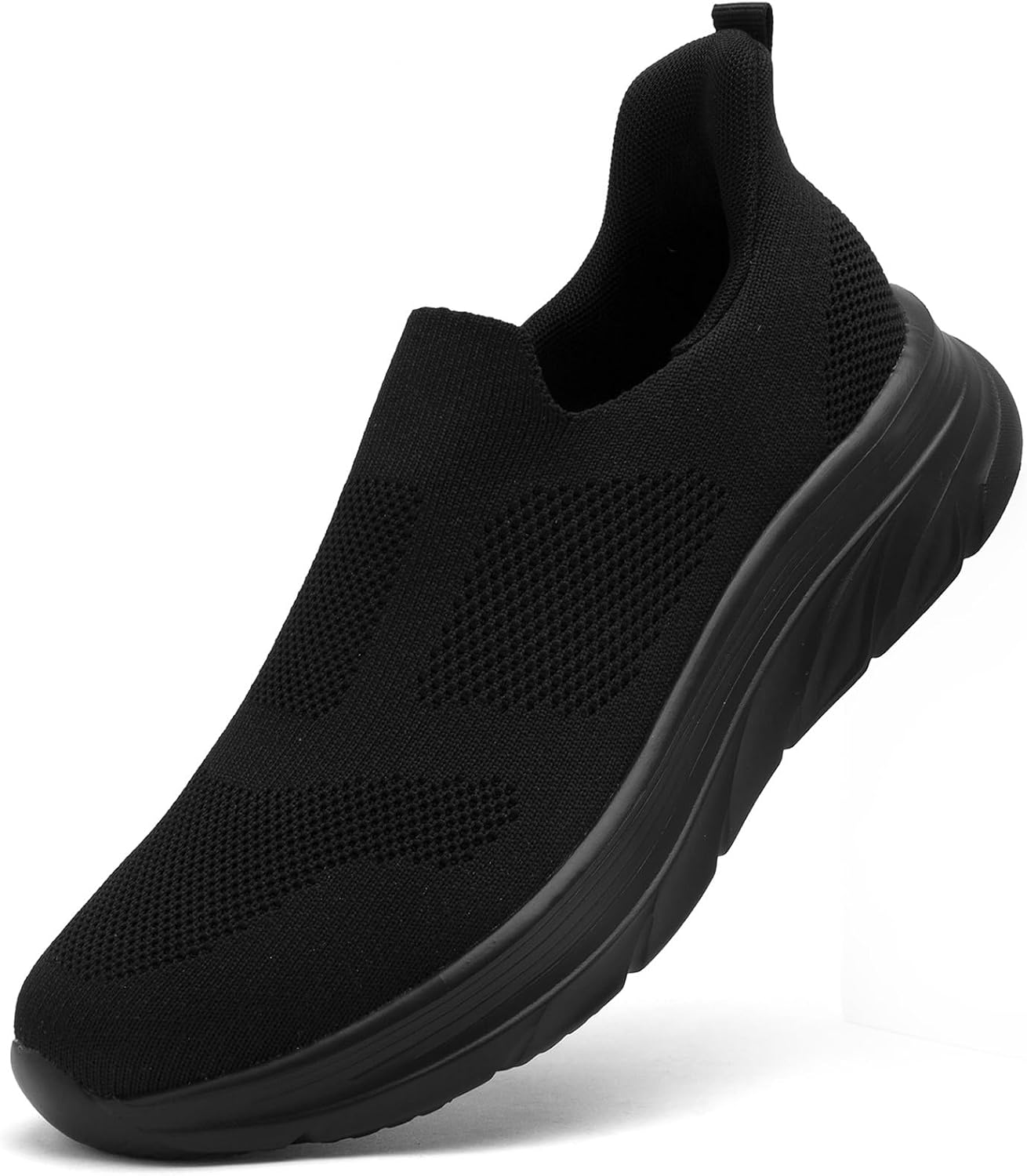 Men's Fashion Sneakers Slip On Walking Shoes Casual Loafers Lightweight Breathable Running Athletic Sports Training Tennis Fitness Shoes