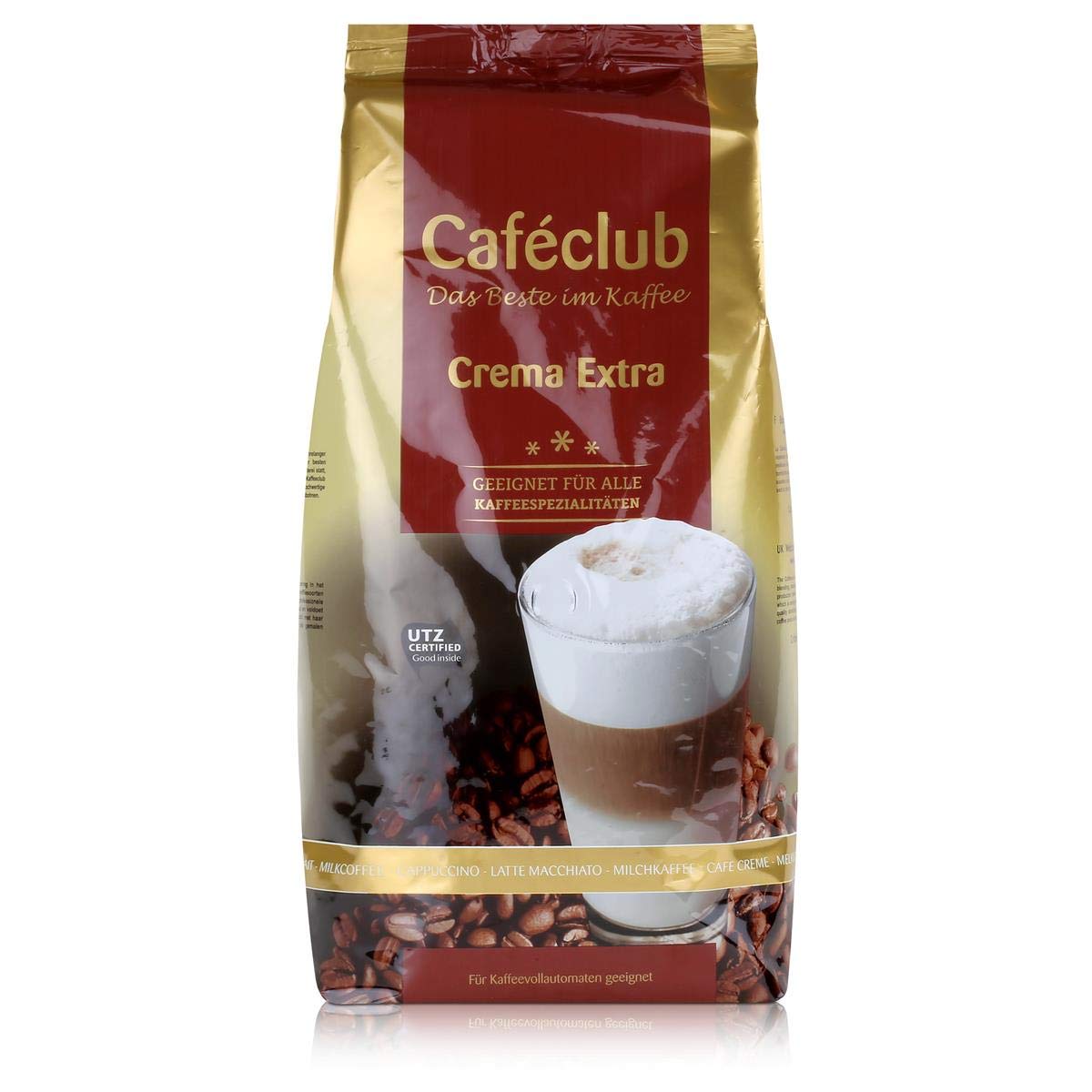 Caféclub Crema extra – Kaffeebohnen, 1 kg
